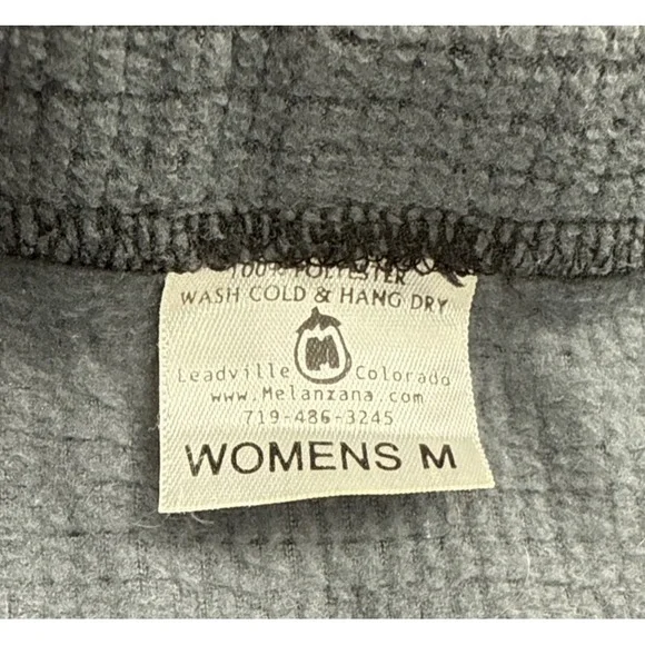 Melanzana Micro Grid Skirt Womens Medium Gray Pocket Made In USA - Picture 4 of 5